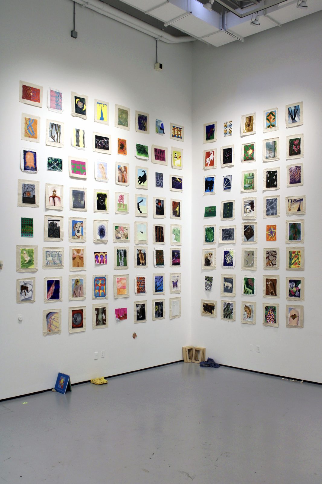 103 Bad Paintings (Installation View)