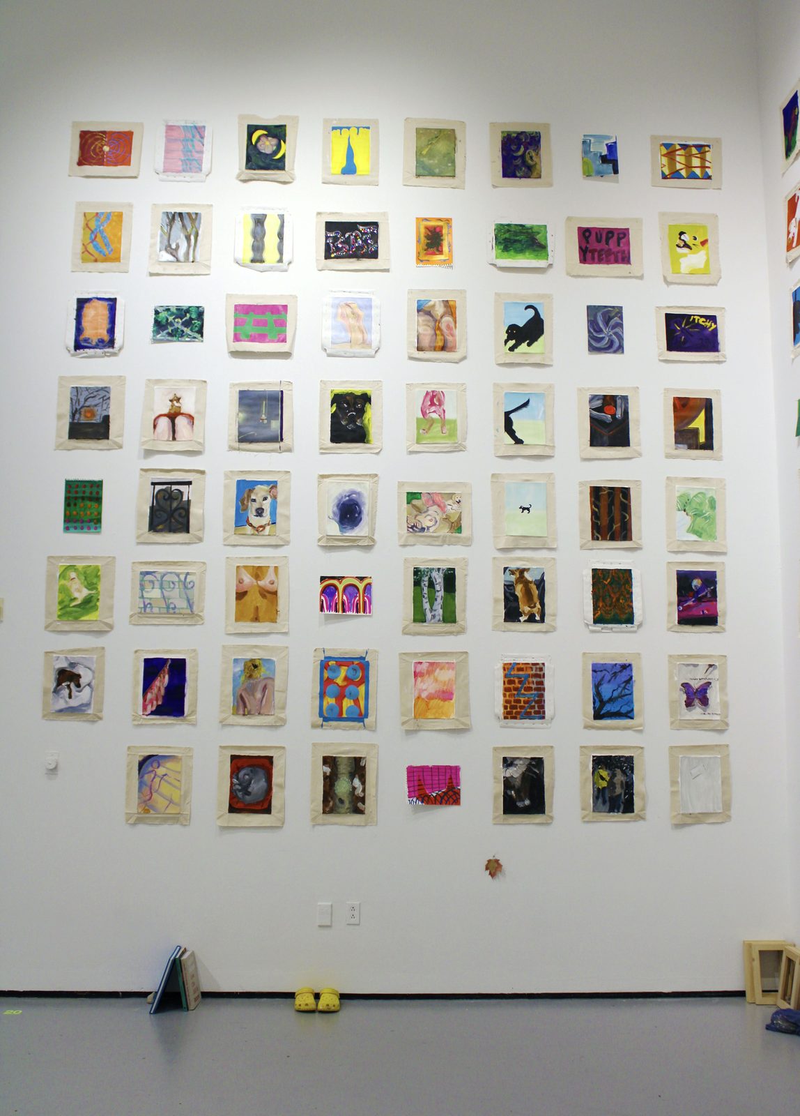103 Bad Paintings (Installation View)