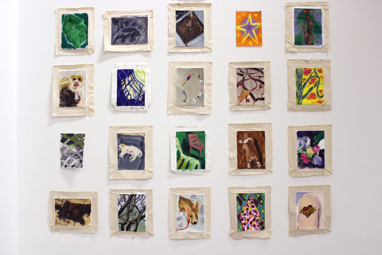 103 Bad Paintings (Installation View)