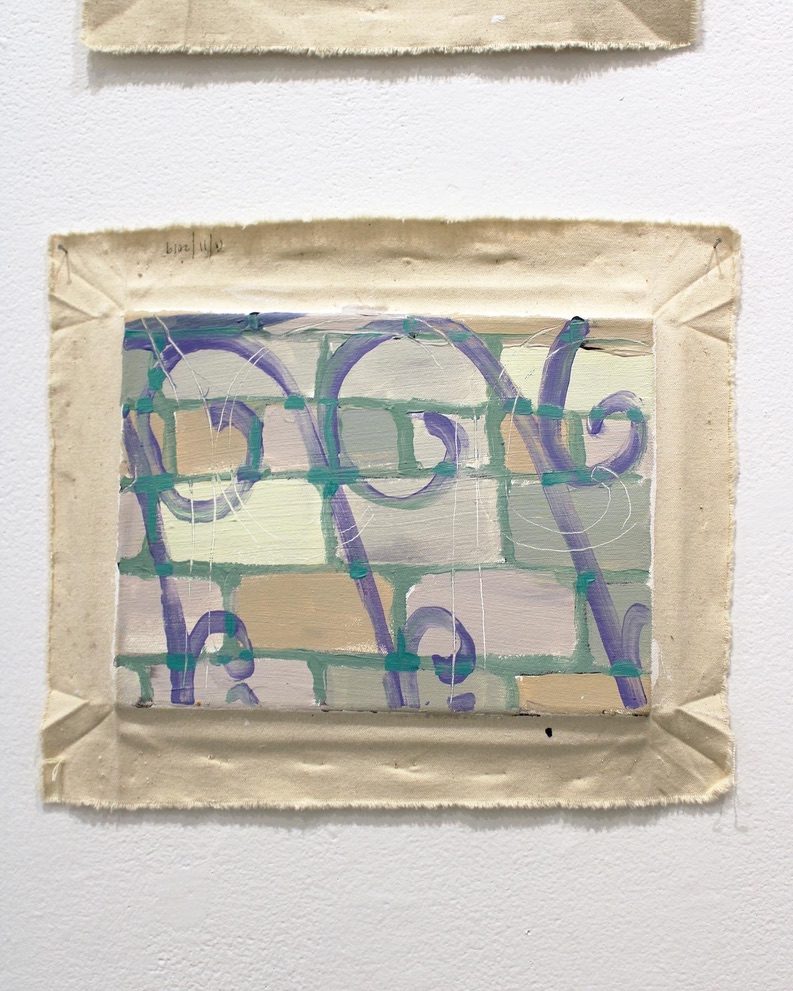 103 Bad Paintings (Detail, 