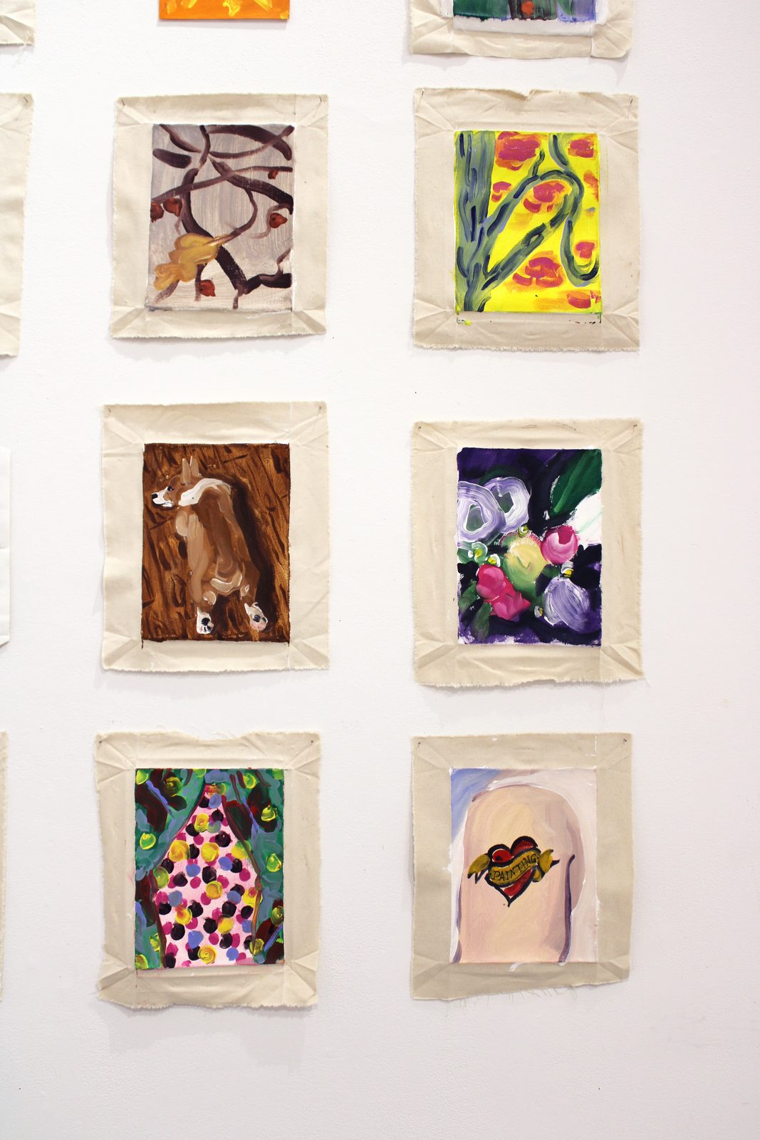 103 Bad Paintings (Installation View)