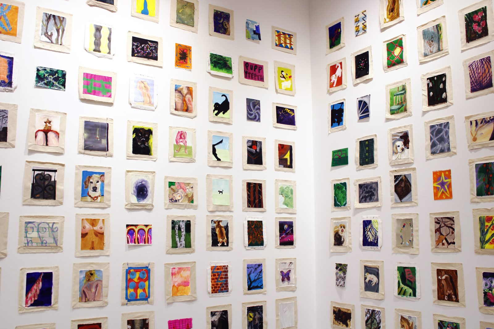 103 Bad Paintings (Installation View)